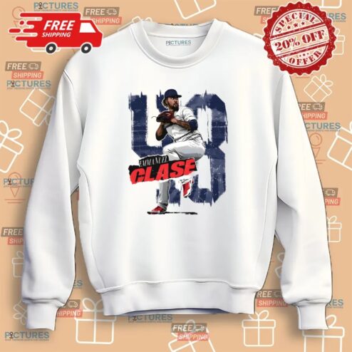 Emmanuel Clase Cleveland Rough Baseball T Shirt