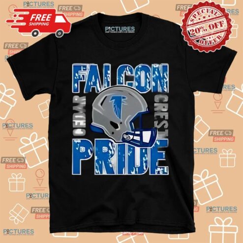 Falcon Pride Cedar Crest Football Helmet Shirt