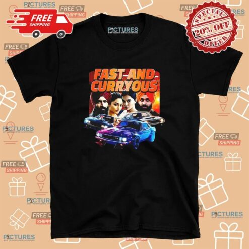 Fast and Curryous Furious Indian Meme T Shirt