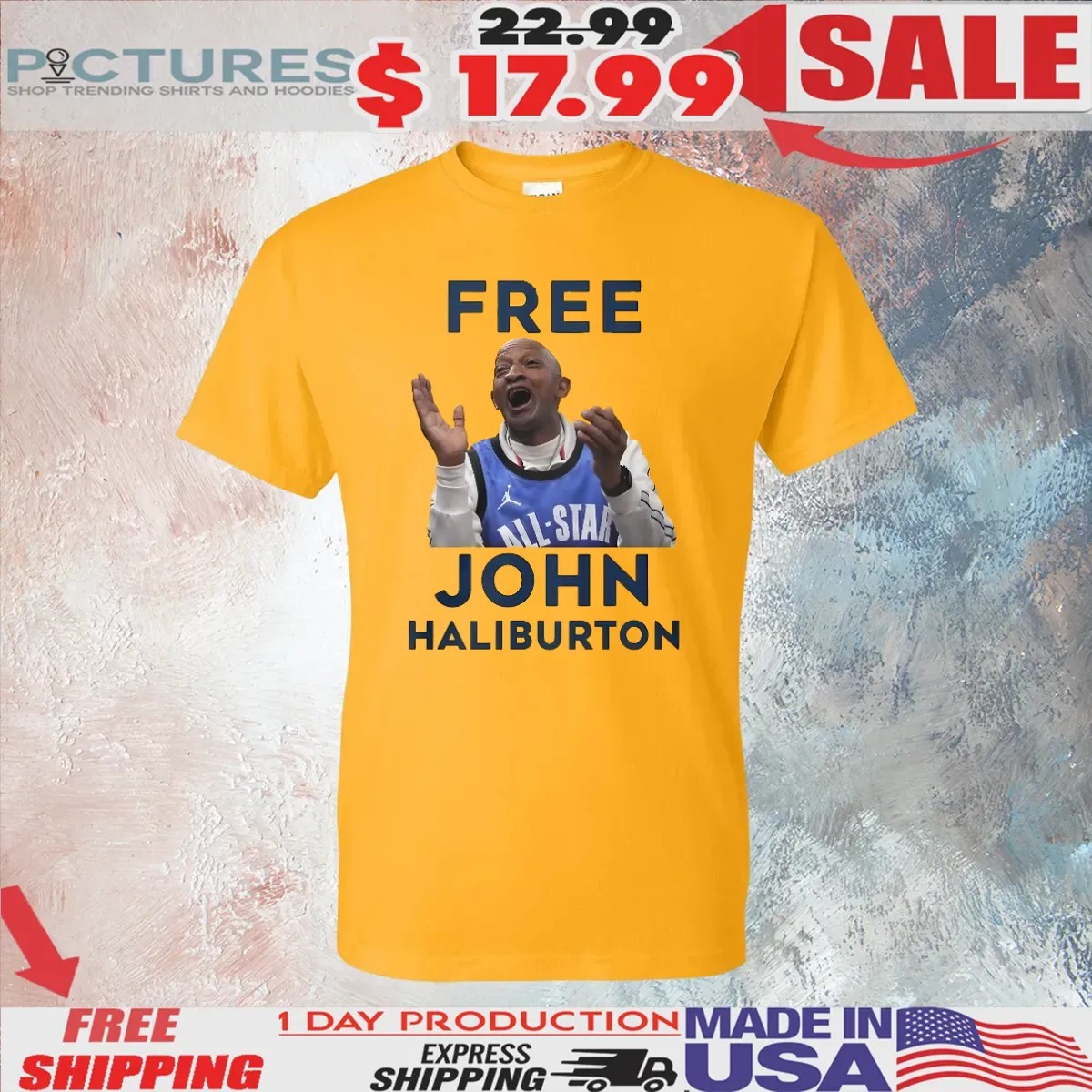 Free John Haliburton Game 3 in Indiana T Shirt