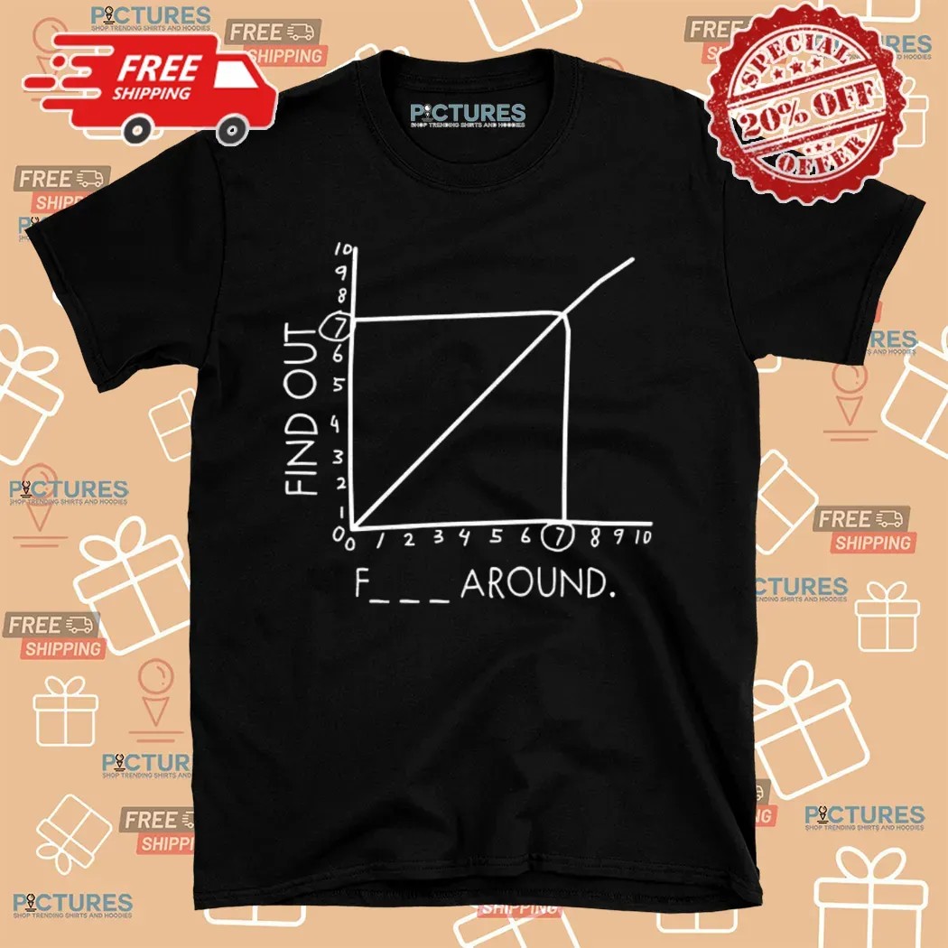 Fuck Around And Find Out Math Graph Graphic Shirt