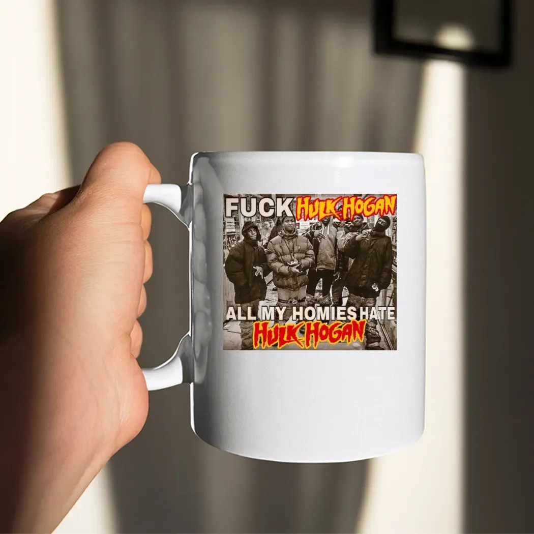 Fuck Hulk Hogan All My Homie Hate Hulk Hogan Vintage T Shirt