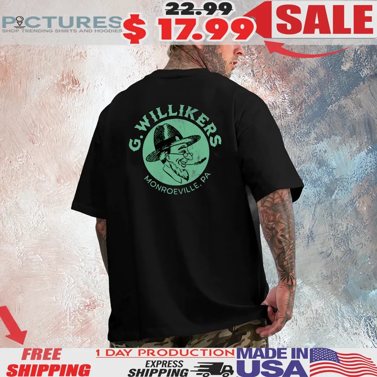 G. Willikers Monroeville PA T Shirt