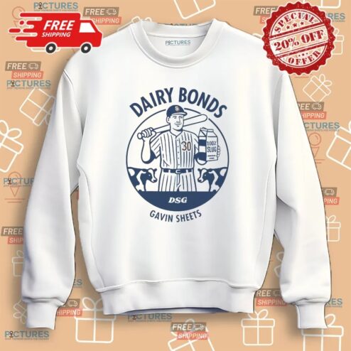Gavin Sheets Dairy Bond San Diego Padres Shirt