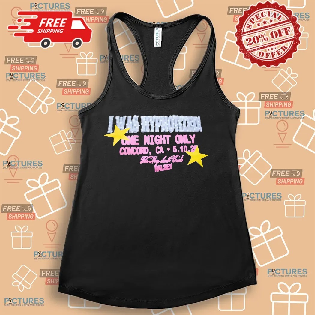 Halsey I Was Hypnotized One Night Only Los Angeles Ca Formylasttrick T Shirt
