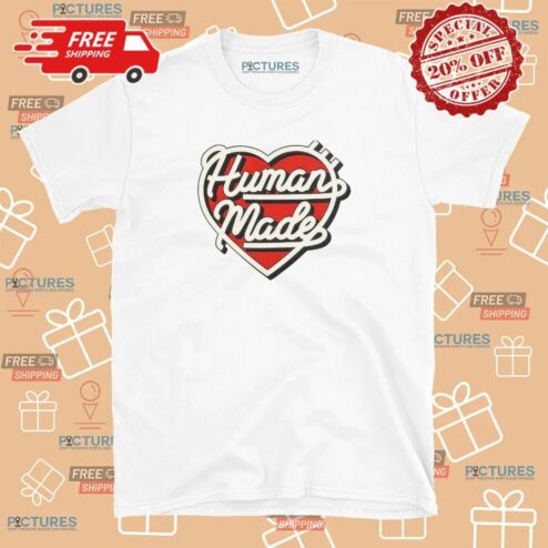 Human Made Heart Graphic T Shirt