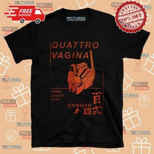 Hyaku Shiki Quattro Vagina Souls Weighed Down Deez Nuts Gundam T Shirt