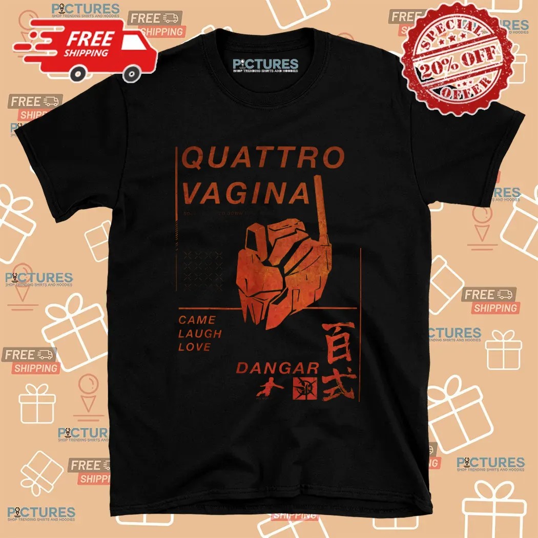Hyaku Shiki Quattro Vagina Souls Weighed Down Deez Nuts Gundam T Shirt
