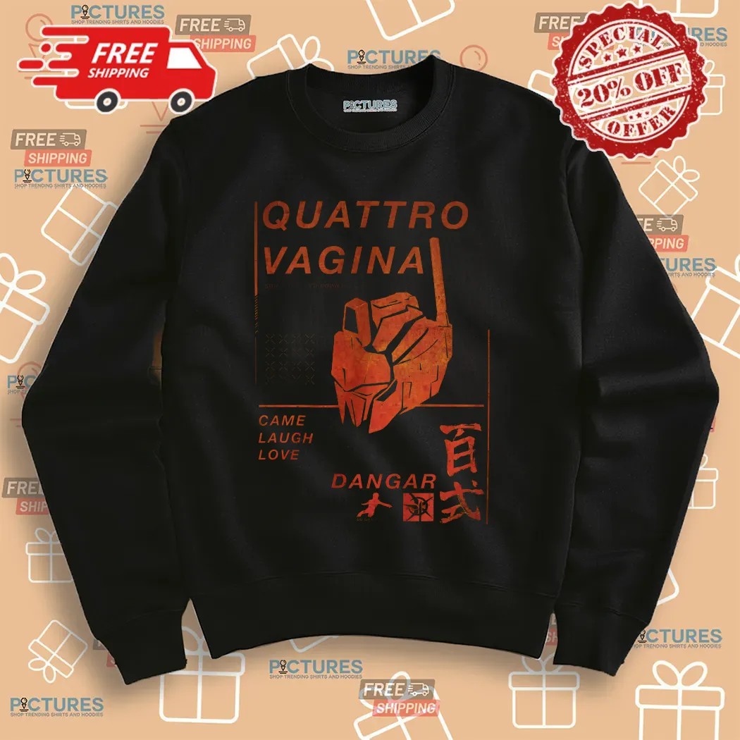Hyaku Shiki Quattro Vagina Souls Weighed Down Deez Nuts Gundam T Shirt