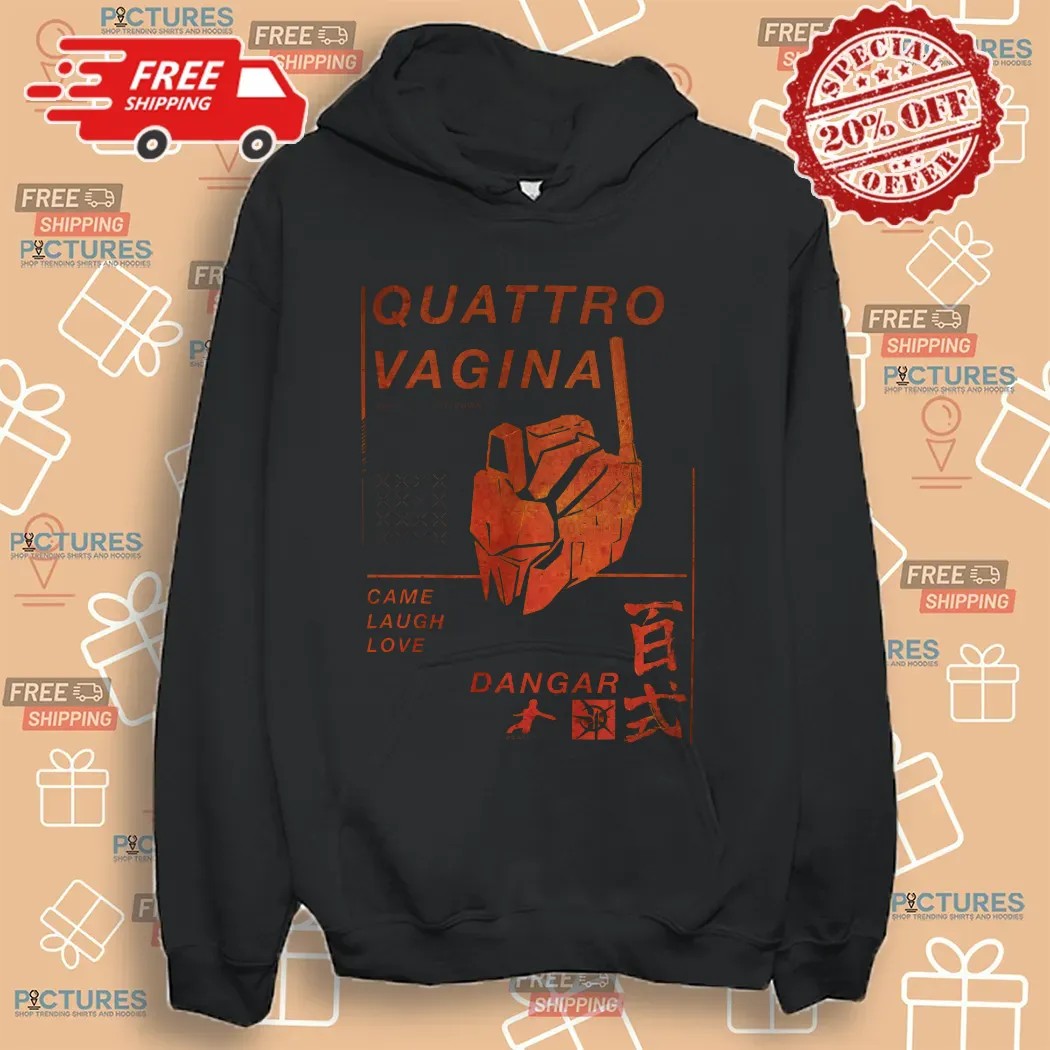 Hyaku Shiki Quattro Vagina Souls Weighed Down Deez Nuts Gundam T Shirt