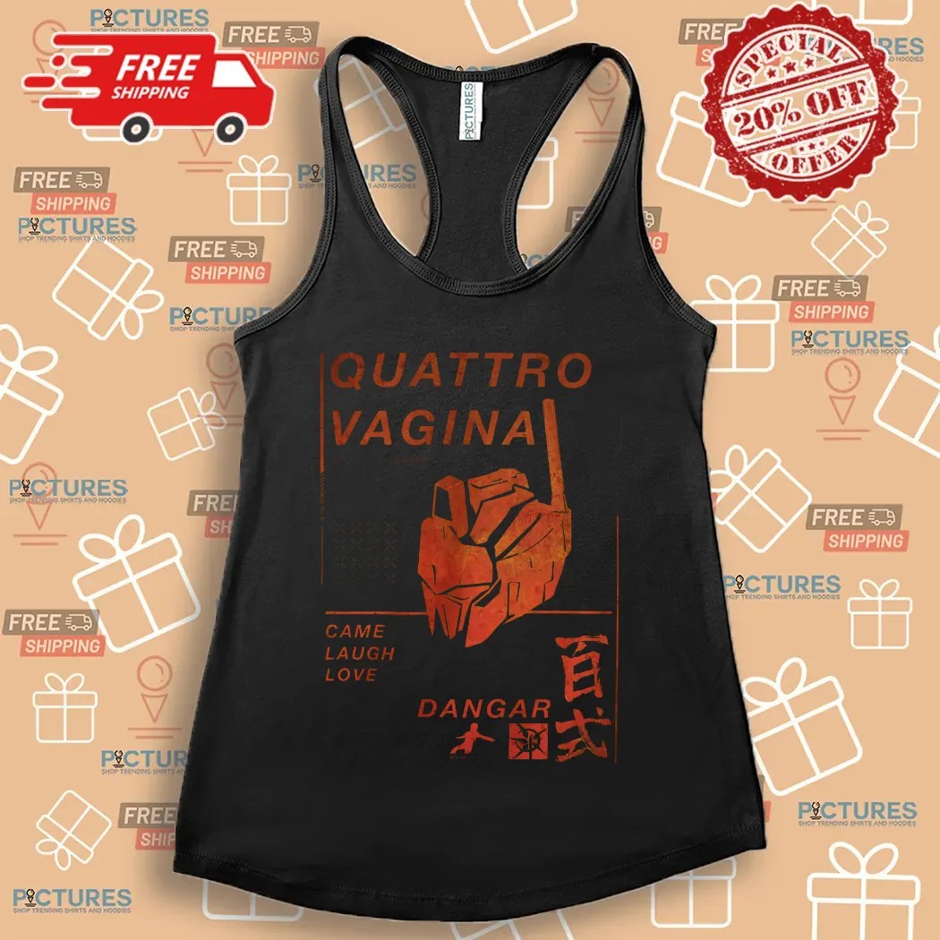 Hyaku Shiki Quattro Vagina Souls Weighed Down Deez Nuts Gundam T Shirt