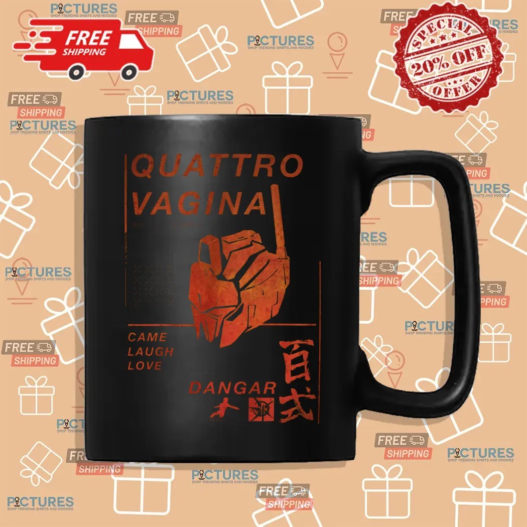 Hyaku Shiki Quattro Vagina Souls Weighed Down Deez Nuts Gundam T Shirt
