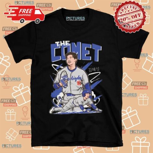 Hyeseong Kim The Comet Dodgers Graphic Shirt