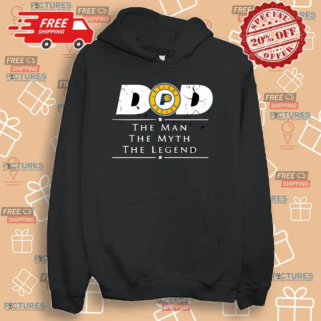 Indiana Pacers Basketball Dad The Man The Myth The Legend Basketball Father's Day T Shirt Indiana Pacers Basketball Dad The Man The Myth The Legend Basketball Father's Day T Shirt