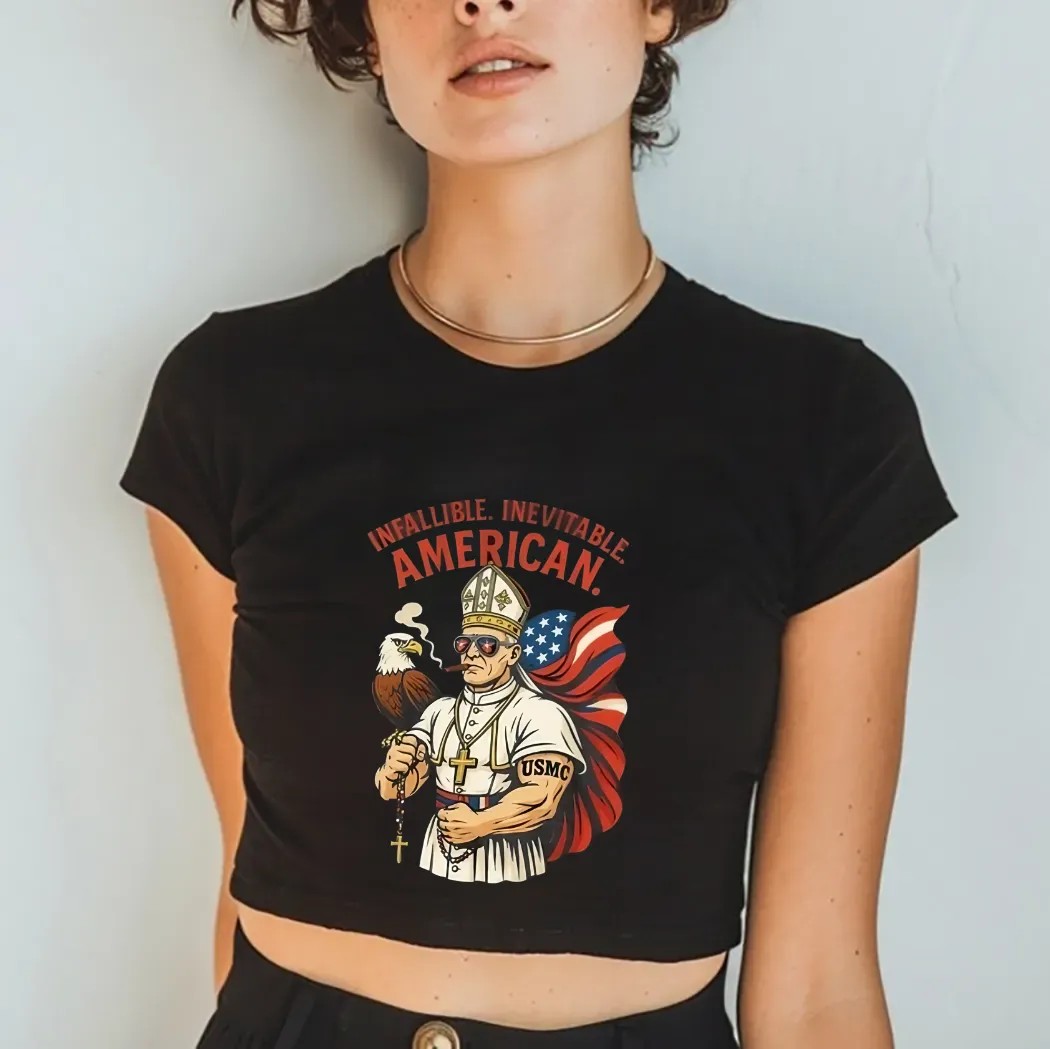 Infallible Inevitable American First American Pope Robert Prevost Pope Leo Xiv Shirt