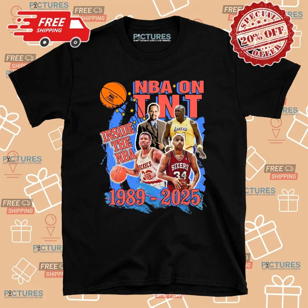 Inside Basketball TV Show NBA on TNT 1989 2025 T Shirt