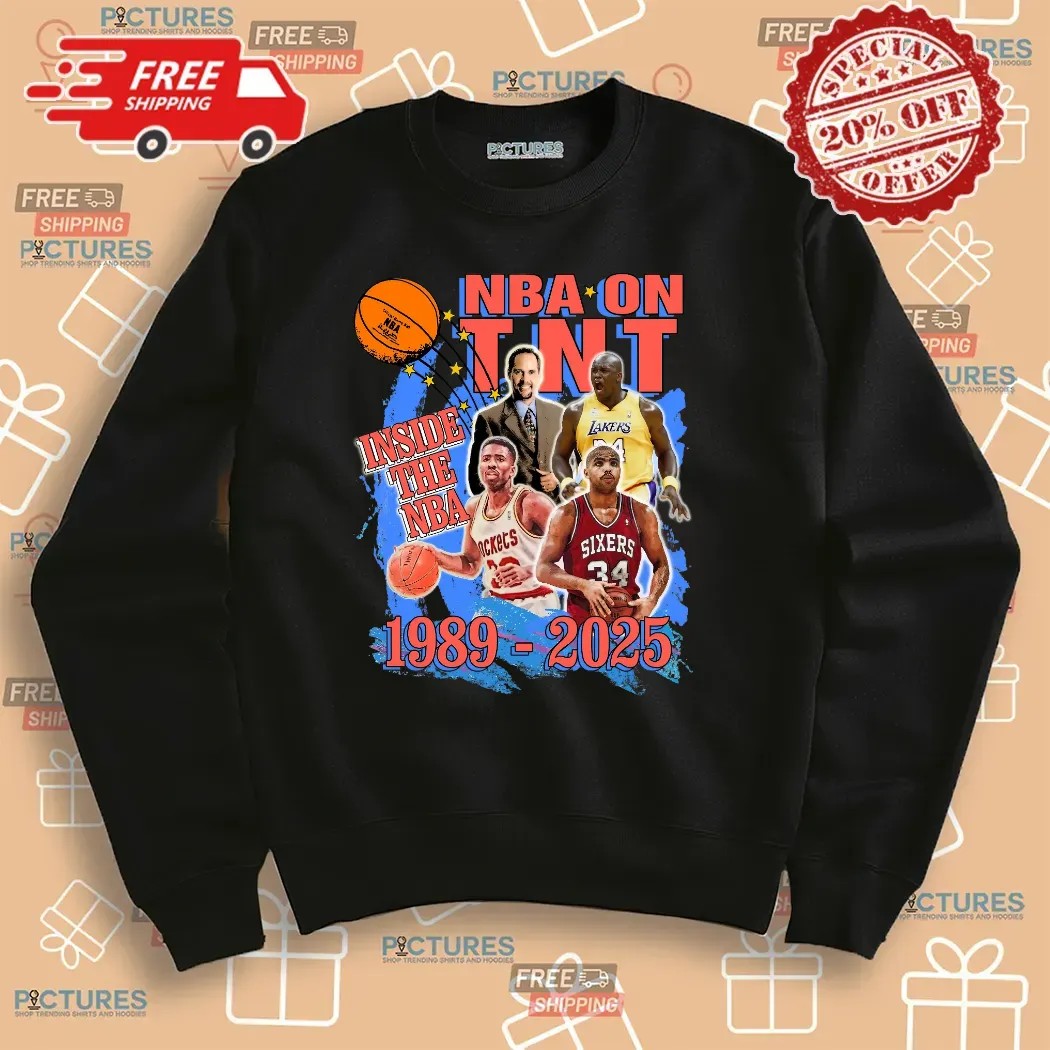 Inside Basketball TV Show NBA on TNT 1989 2025 T Shirt