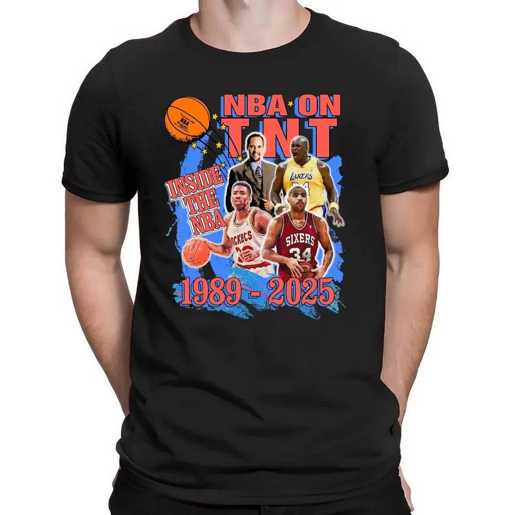 Inside Basketball TV Show NBA on TNT 1989 2025 T Shirt