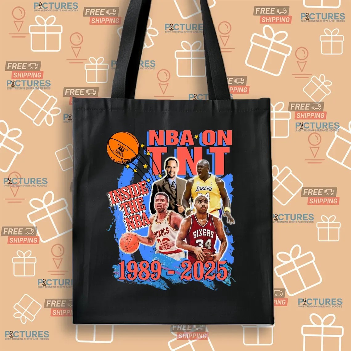 Inside Basketball TV Show NBA on TNT 1989 2025 T Shirt