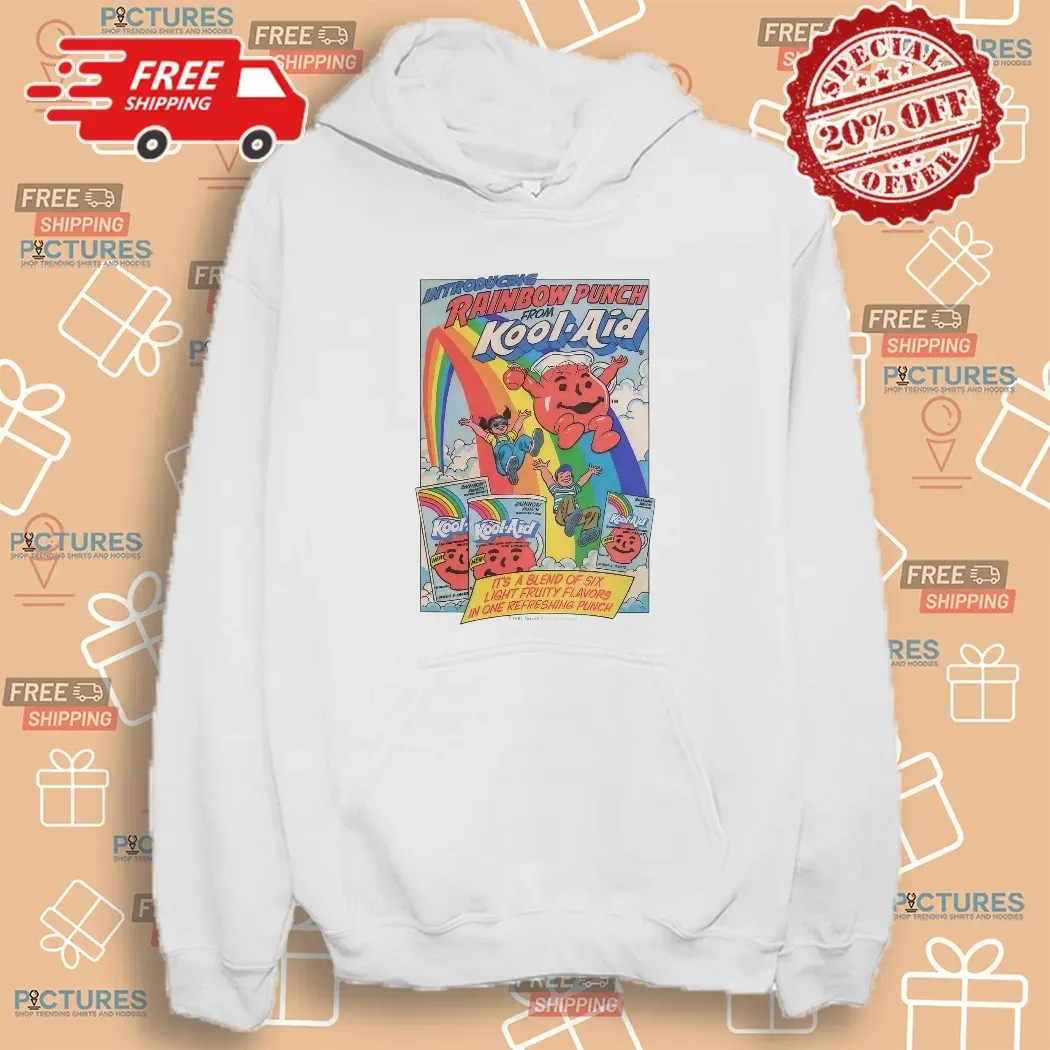 Introducing Rainbow Punch From Kool Aid 84 Style Vintage T Shirt