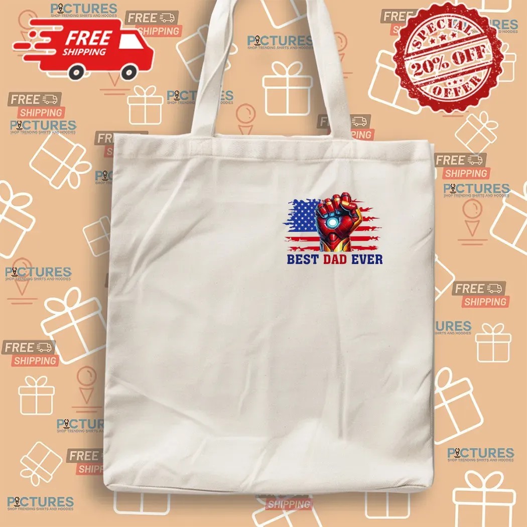 Ironman Avengers Best Dad Ever Personalized Name Matching Father's Day T Shirt