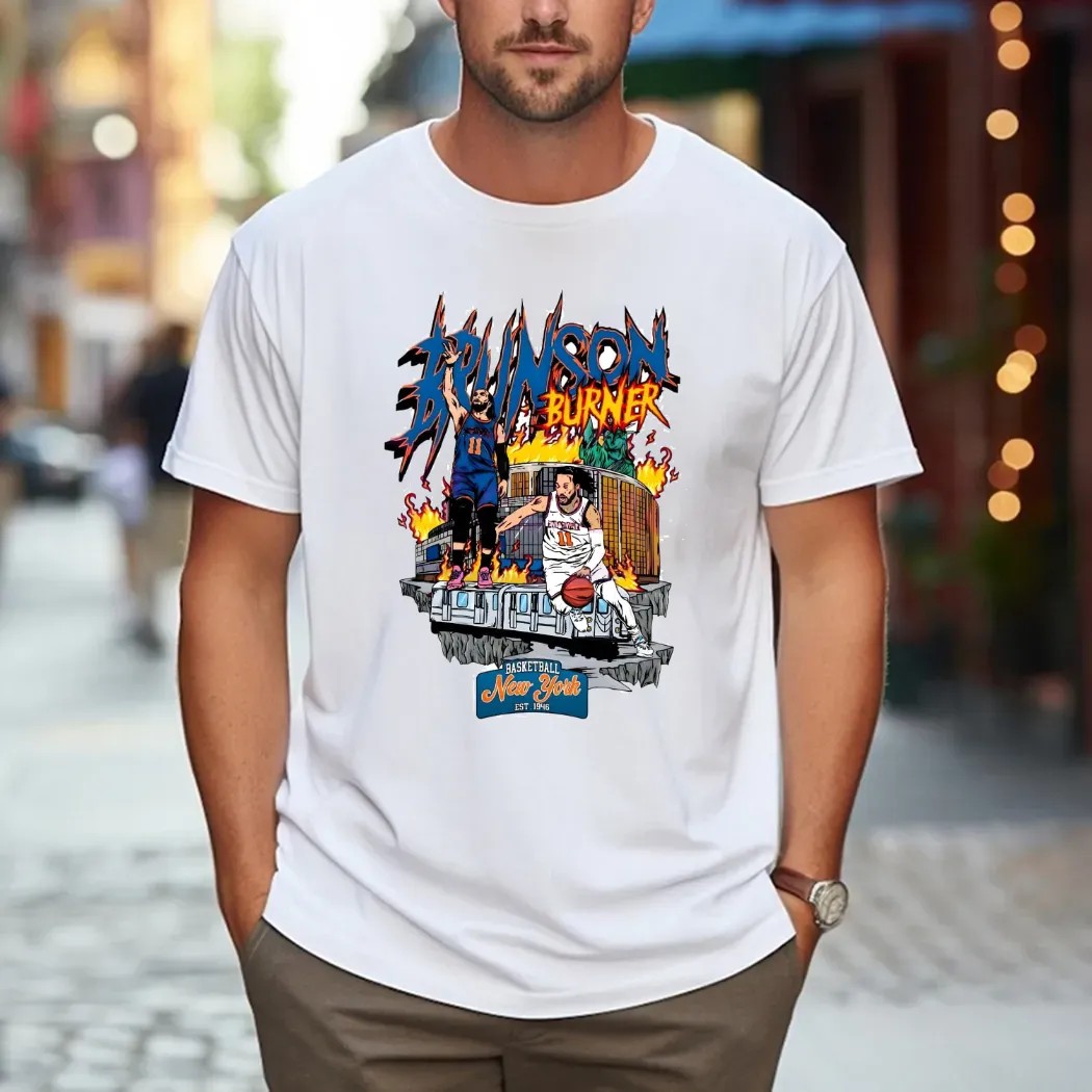 Jalen Brunson New York Basketball Burner Homage Retro Classic Graphic Bootleg T Shirt 1 Jalen Brunson New York Basketball Burner Homage Retro Classic Graphic Bootleg T Shirt 1