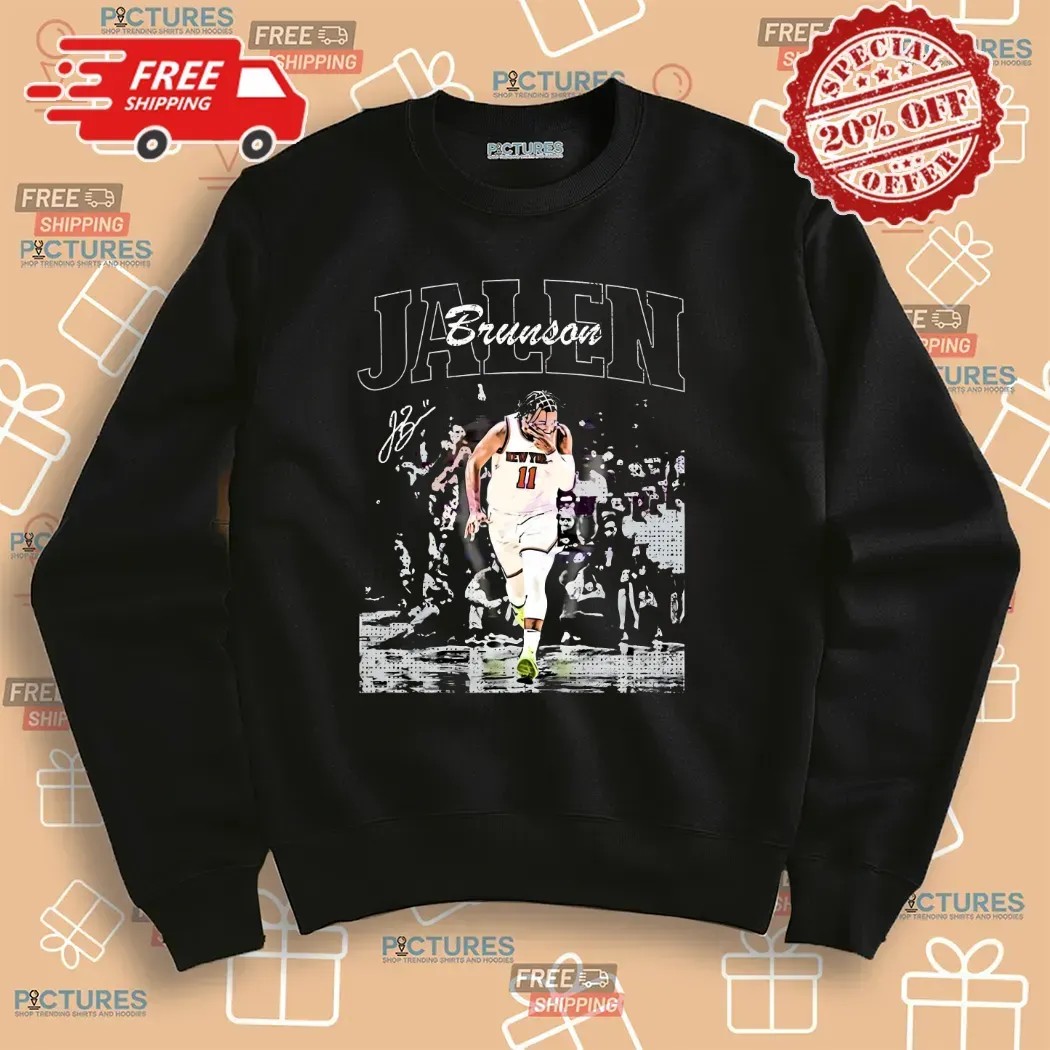 Jalen Brunson New York Knicks Basketball NBA Playoffs 2025 Vintage T Shirt
