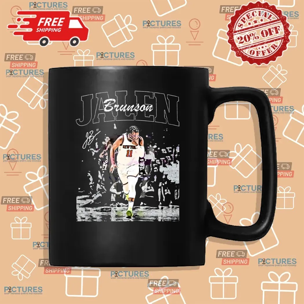 Jalen Brunson New York Knicks Basketball NBA Playoffs 2025 Vintage T Shirt