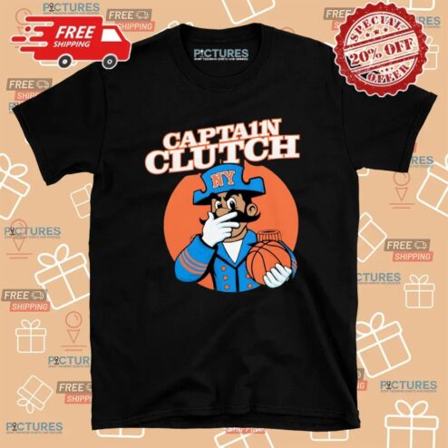 Jalen Brunson New York Knicks  Captain Clutch T Shirt