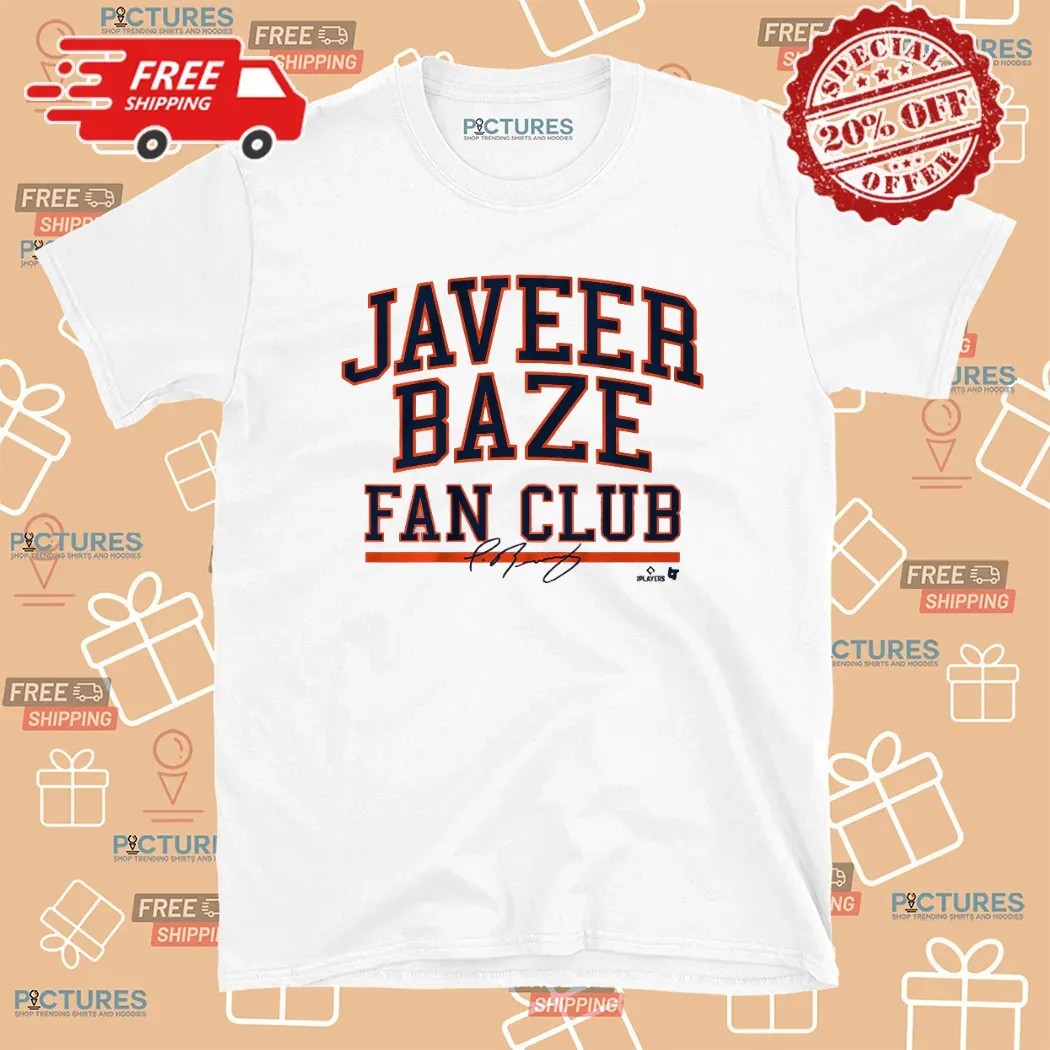 Javier Báez Detroit Tigers Javeer Baze Fan Club Signature T Shirt