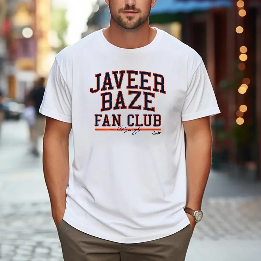 Javier Báez Detroit Tigers Javeer Baze Fan Club Signature T Shirt