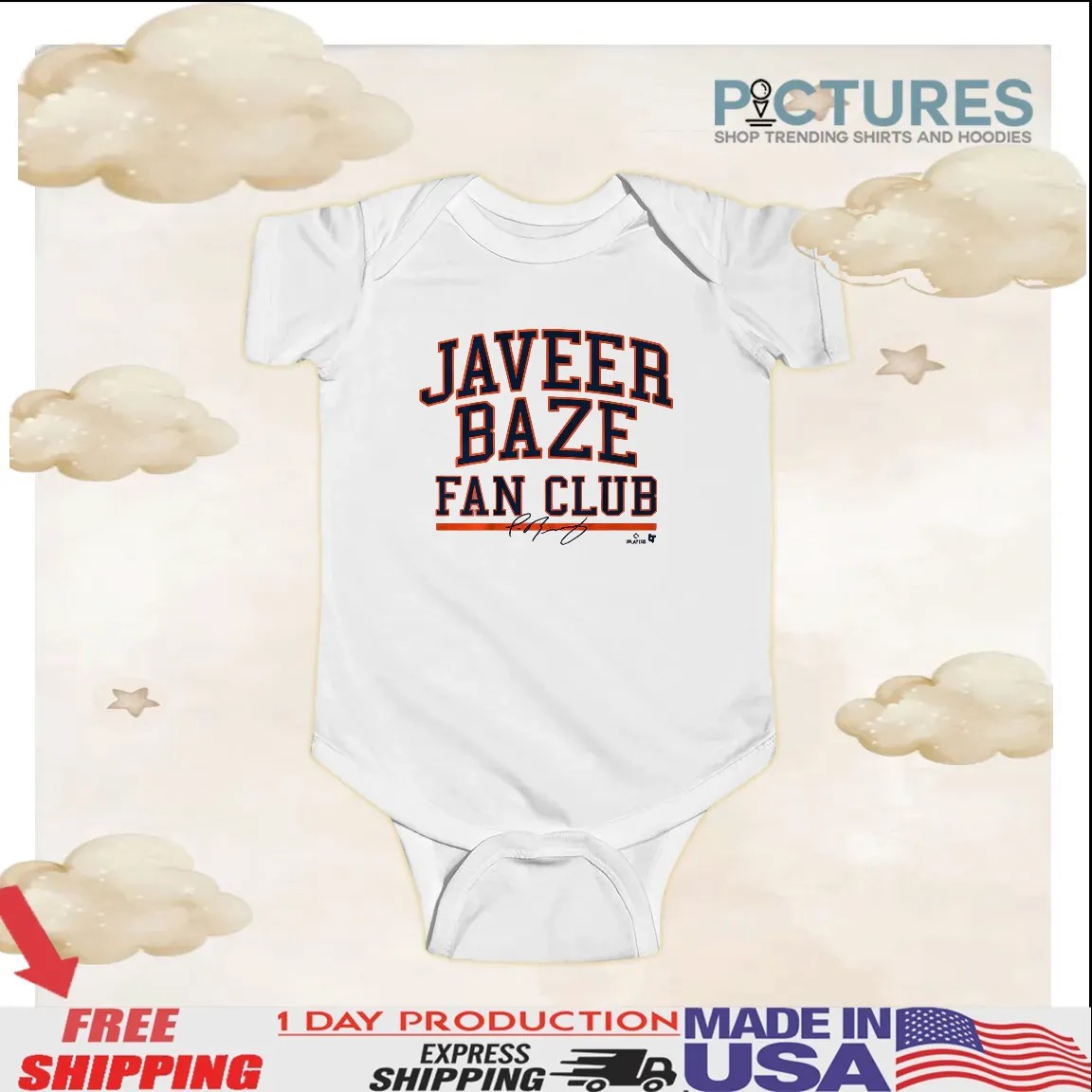Javier Báez Detroit Tigers Javeer Baze Fan Club Signature T Shirt