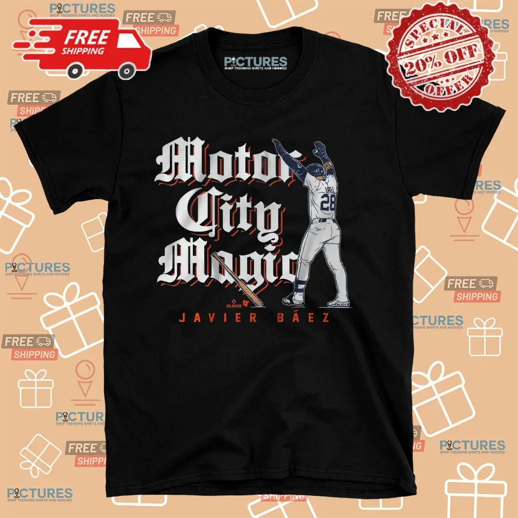 Javier Báez Detroit Tigers Motor City Magic T Shirt
