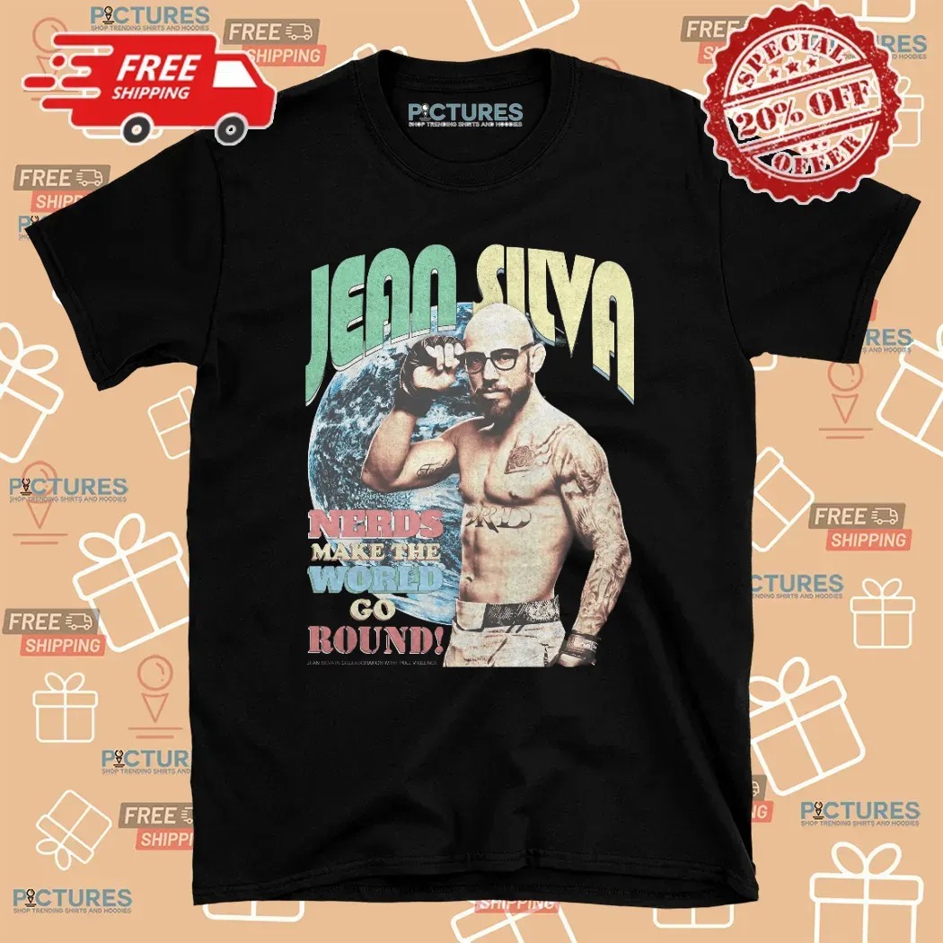 Jean Silva Globe Nerds Make The World Go Round Vintage T Shirt