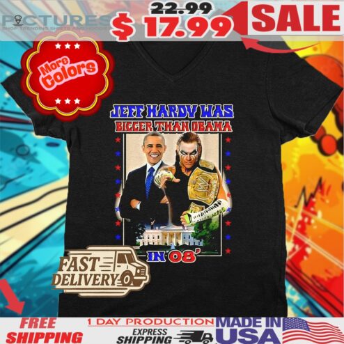Jeff Hardy Was Bigger Than Barack Obama In 08′ Shirt
