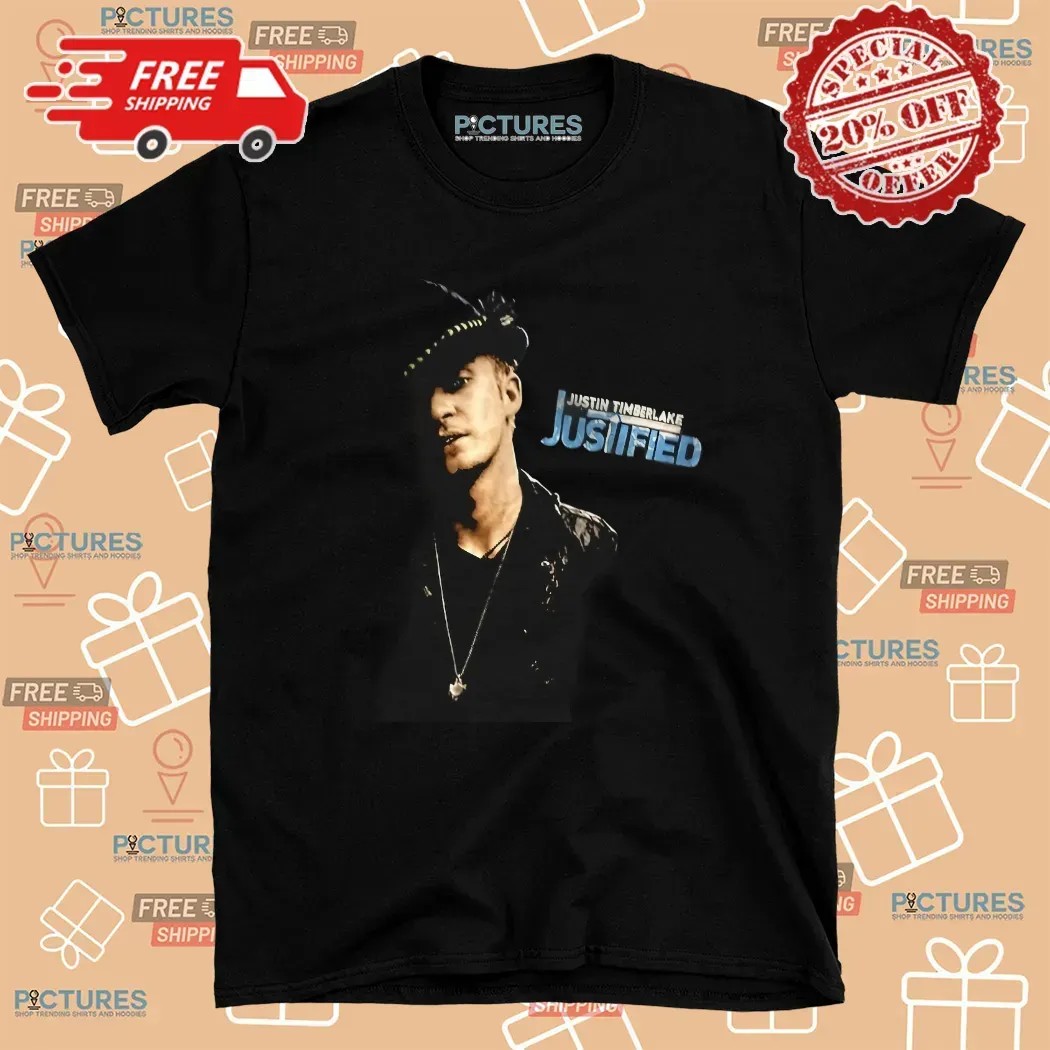 Jessica Biel Wearing Justin Timberlake Justified T Shirt