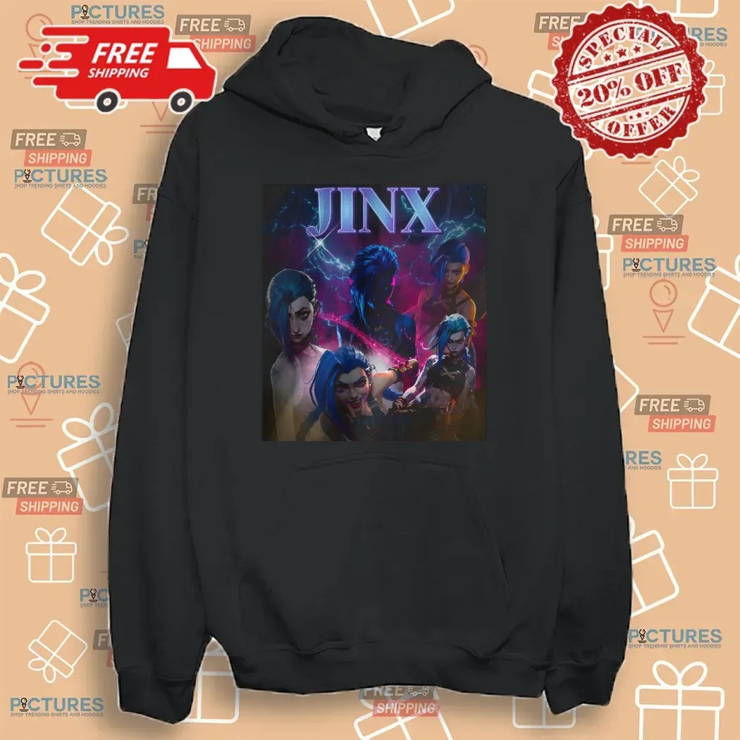 Jinx Arcane League of Legends Vintage Bootleg T Shirt Jinx Arcane League of Legends Vintage Bootleg T Shirt
