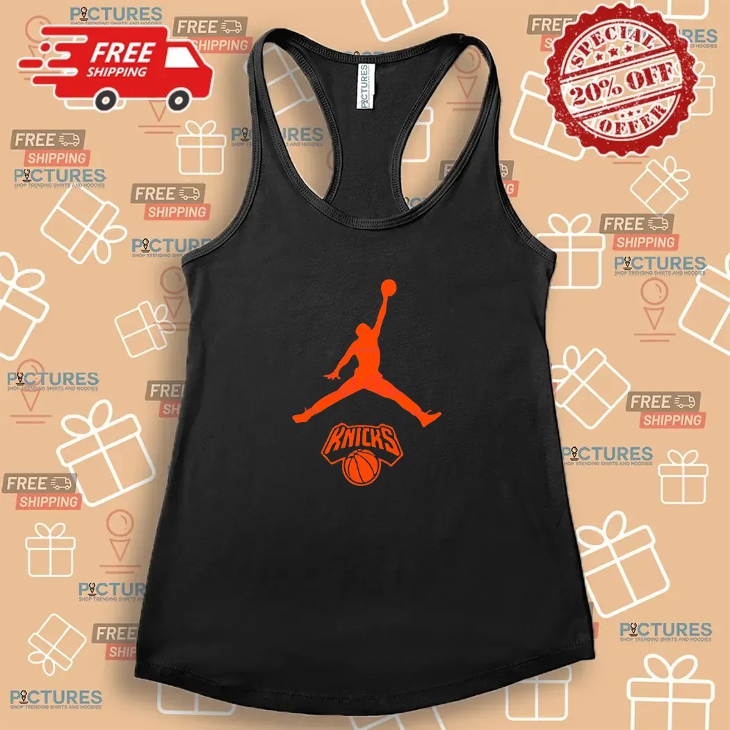 Jordan New York Knicks Basketball NBA Playoffs 2025 T Shirt