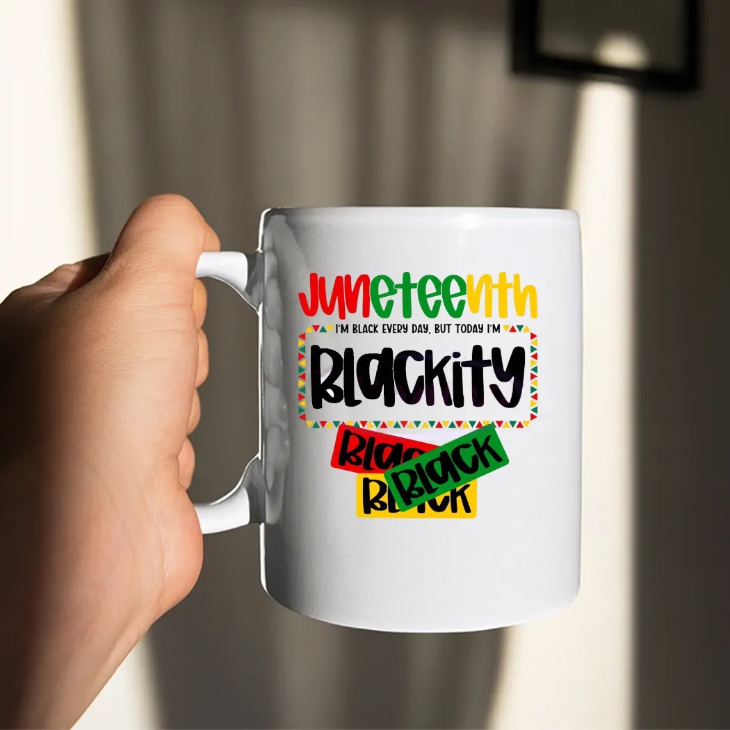 Juneteenth I'm Black every day but today i'm Blackity 1865 Black History T Shirt