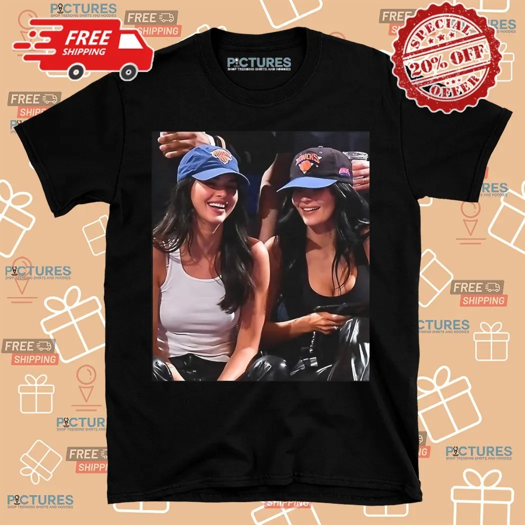 Kardashian At NBA Games New York Knicks Hat Shirt