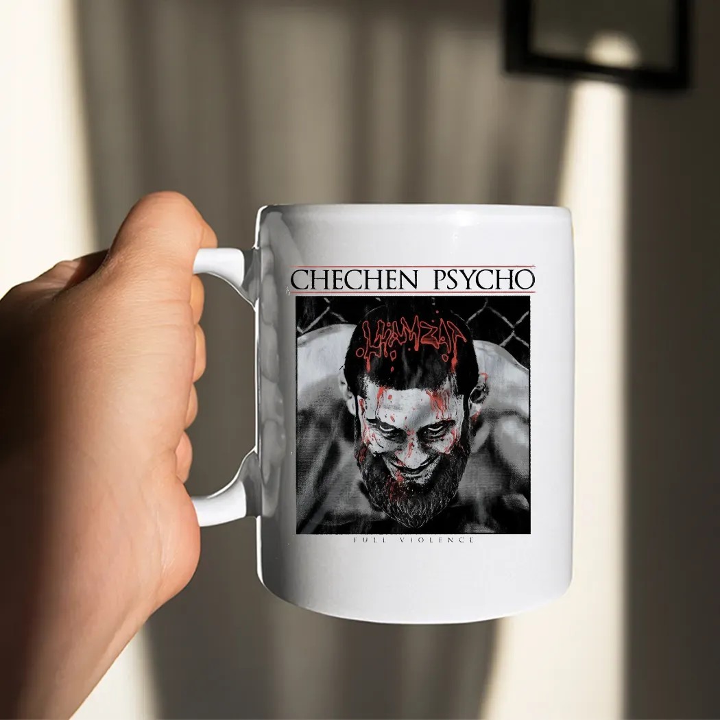 Khamzat Chimaev Mma Fighter Scary Look Deathcore Aesthetic T Shirt