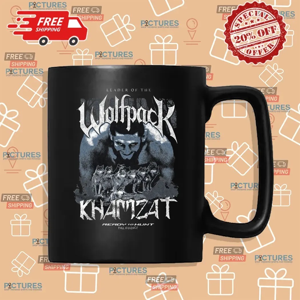 Khamzat Chimaev Scary Look Leader Of The Wolfpack Ready To Hunt T Shirt