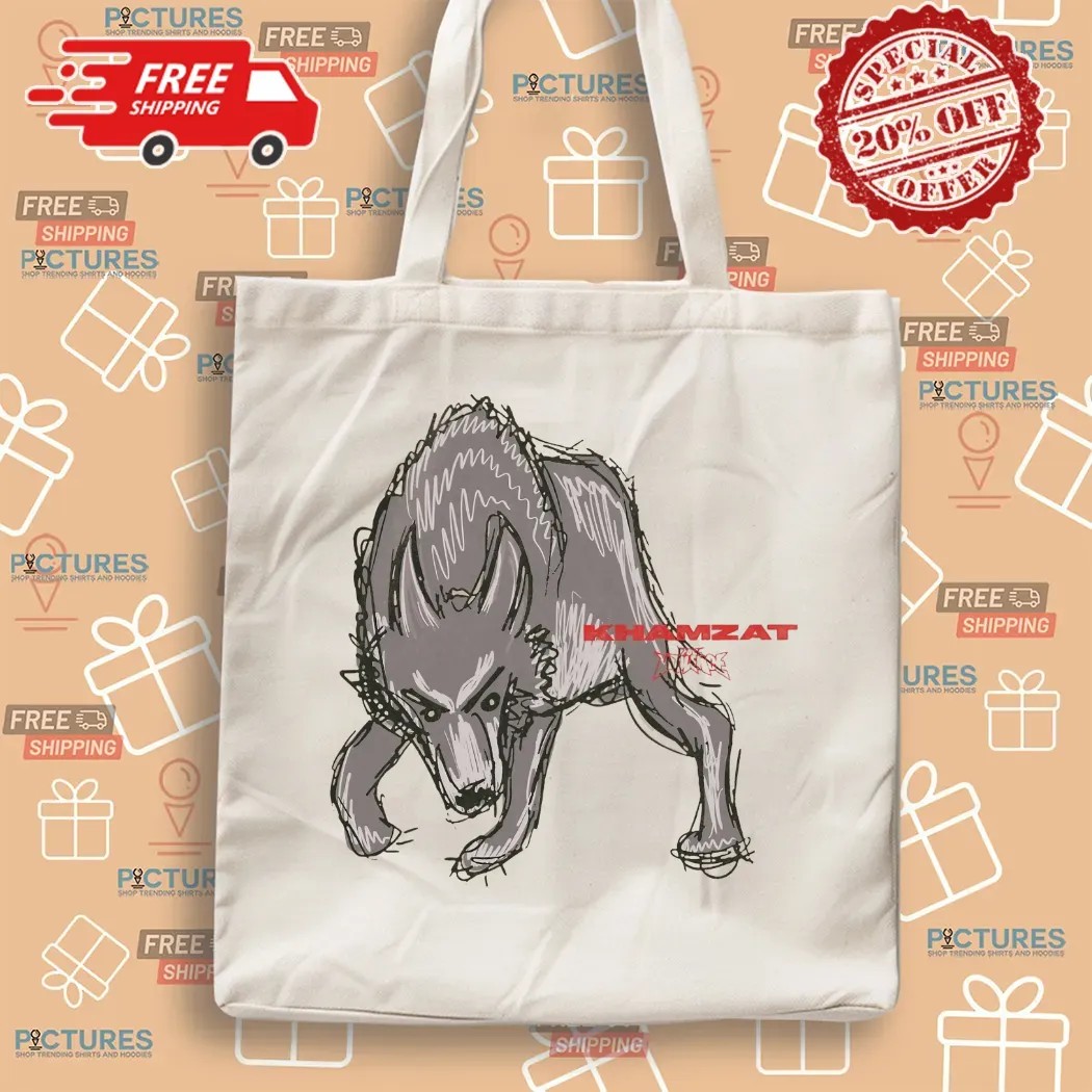 Khamzat Chimaev Wolf Scary Look I'm Coming For Everybody T Shirt
