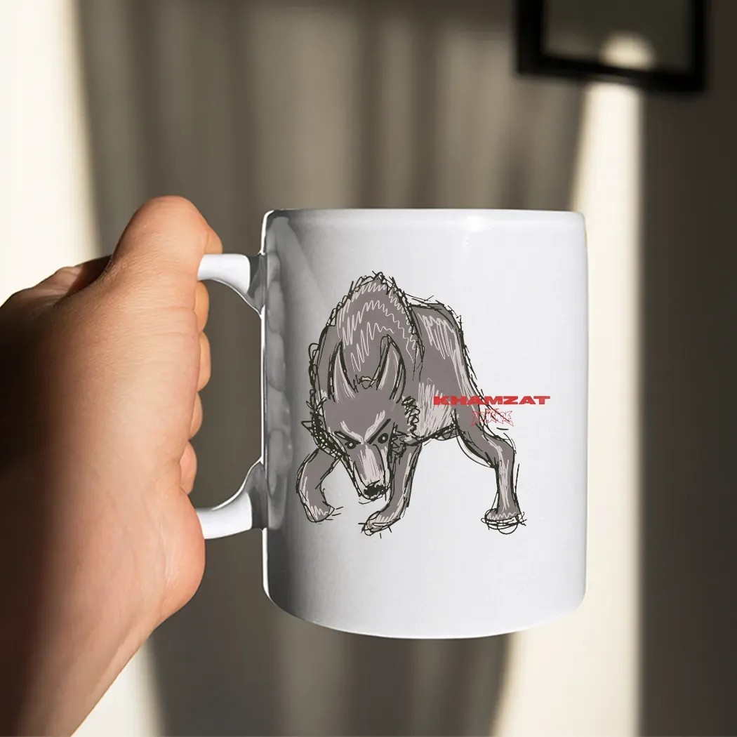 Khamzat Chimaev Wolf Scary Look I'm Coming For Everybody T Shirt