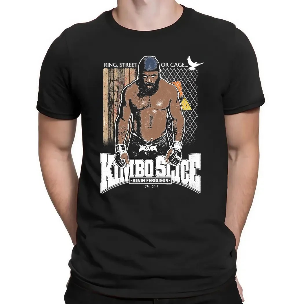 Kimbo Slice Kevin Ferguson 1974 2016 Ring Street Or Cage T Shirt