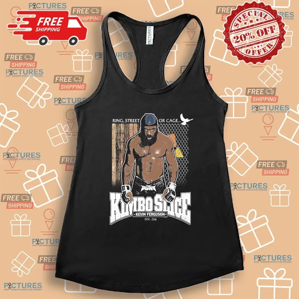 Kimbo Slice Kevin Ferguson 1974 2016 Ring Street Or Cage T Shirt