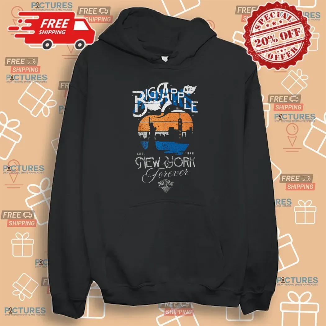 Knicks York Knicks Big Apple Est. 1946 Band T Shirt