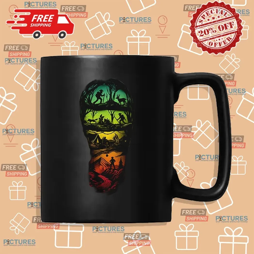 Leave A Trail Go On A Hike Camp In A Tent See A Beautiful Sunset In The Mountains Graphic T Shirt