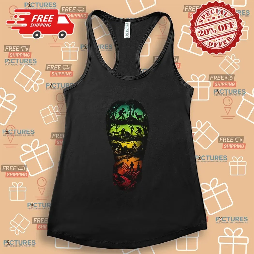 Leave A Trail Go On A Hike Camp In A Tent See A Beautiful Sunset In The Mountains Graphic T Shirt