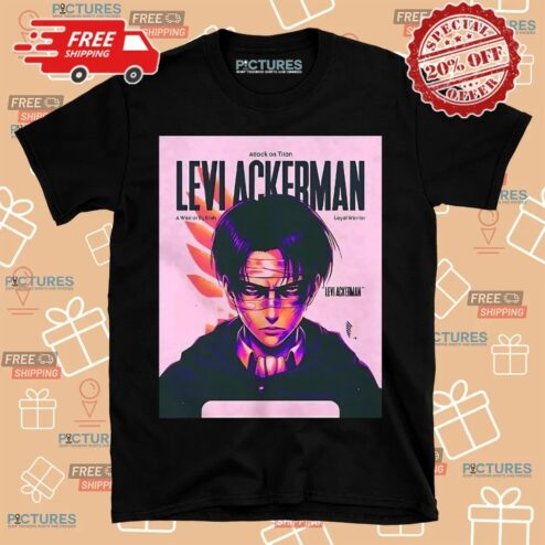 Levi Ackerman Attack On Titan Poster Shirt